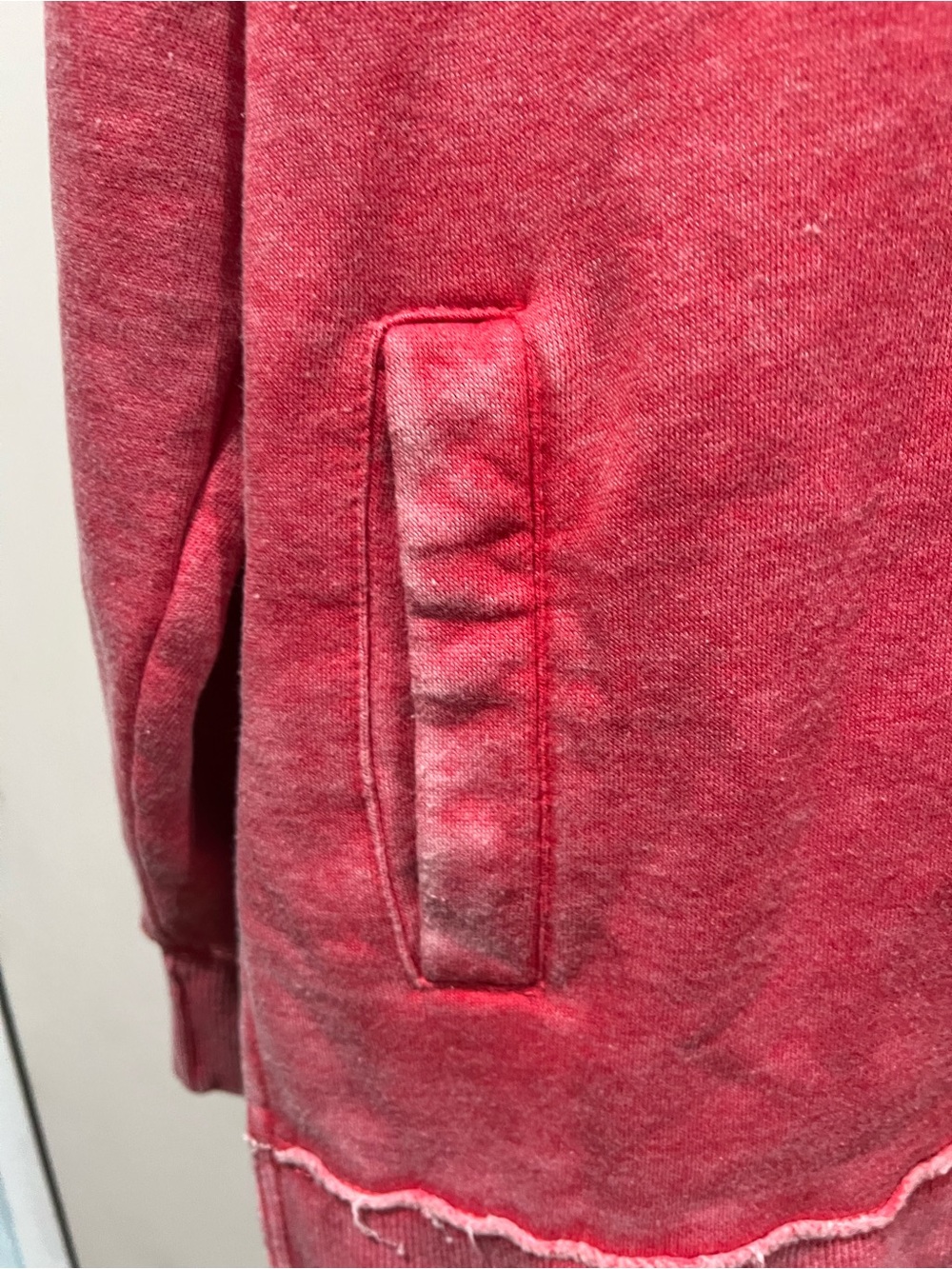 Pressbox Georgia Dark Pink Pullover Hoodie - Picture 4 of 6